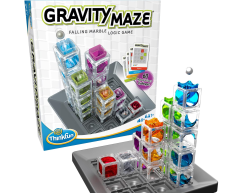 Birthday Gift for Kids You Can Buy on Amazon - ThinkFun Gravity Maze Marble Run: Puzzle-solving Excitement